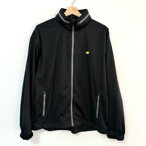 Masters Tech Full Zip Packable Hood Golf Windbreaker Rain Jacket